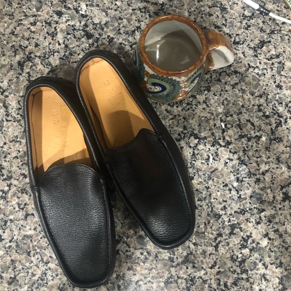 Men Simone Mariotti Gold Brothers Leather Driving - Picture 2 of 5